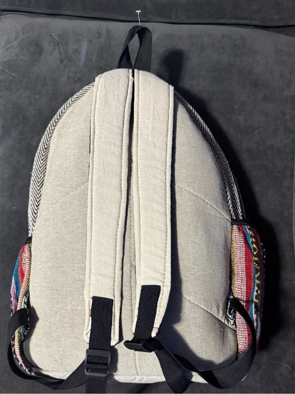 Himalayan Hemp Colorado Flag Backpack - Multicolor